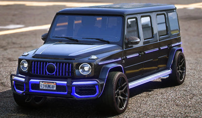 (Debadged) Mercedes G-Wagon Limousine 10 Seater Animated Lights (Bulletproof) | IRASHI