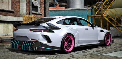 (Debadged) Mercedes GT63S AMG Custom Widebody | Lelo Customs