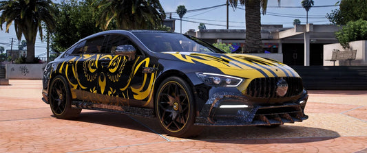 (Debadged) Mercedes GT63S [Animation Roof] [210+ Tunings Part + 10 Liveries] | Majestic