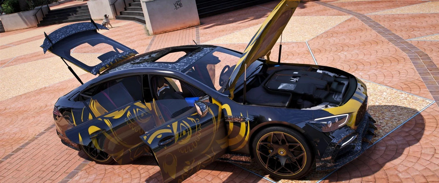 (Debadged) Mercedes GT63S [Animation Roof] [210+ Tunings Part + 10 Liveries] | Majestic