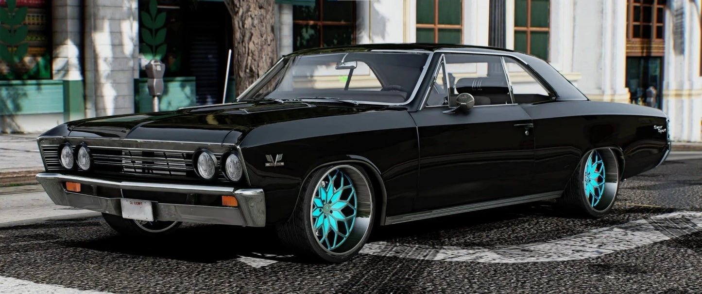 (Debadged) Chevy Chevelle 1967 Animaited | Goonie