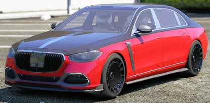 (Debadged) Mercedes S580 Maybach Mansory LV Interior 6 Seater Slider (Bulletproof) | D. ICY Customs