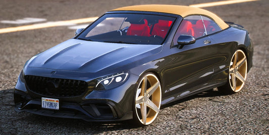 (Debadged) Mercedes S63 AMG Cabriolet | CMon Customs