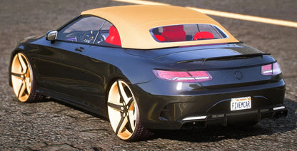 (Debadged) Mercedes S63 AMG Cabriolet | CMon Customs