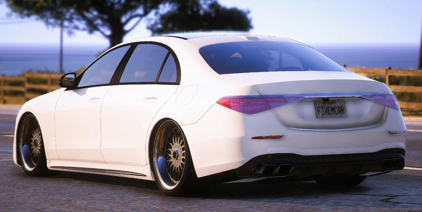 (Debadged) Mercedes S63 Slammed 2023 | Gonnie