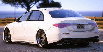 (Debadged) Mercedes S63 Slammed 2023 | Gonnie