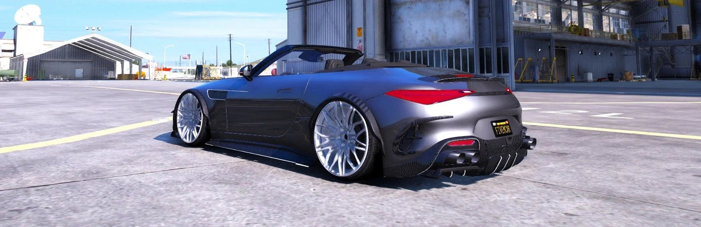 (Debadged) Mercedes SL63 Mansory (Animated Roof) | DDC Cars