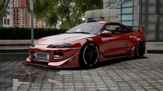 (Debadged) Mitsubishi Eclipse Twin Turbo Race Edition | Tora