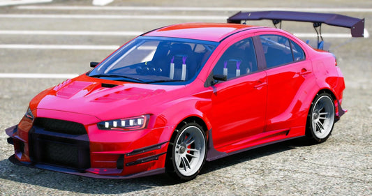(Debadged) MITSUBISHI EVO X | SD Customs