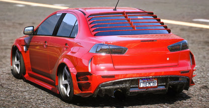 (Debadged) Mitsubishi Lancer Evo X | Tora