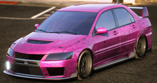 (Debadged) Mitsubishi Lancer Evolution IX x HR | Hachi