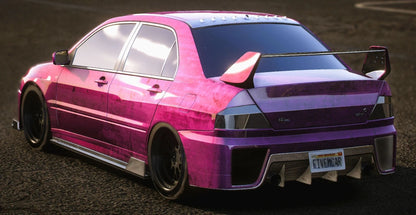 (Debadged) Mitsubishi Lancer Evolution IX x HR | Hachi