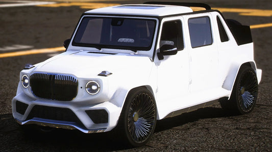 (Debadged) Maybach G900 2022 Landaulet Concept | GG
