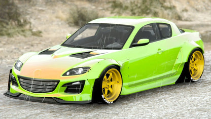 (Debadged) Mazda RX-8 Rocket Bunny DDK-Performance | Mansaug