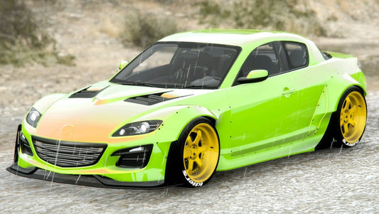 (Debadged) Mazda RX-8 Rocket Bunny DDK-Performance | Mansaug