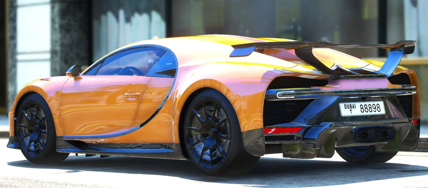 (Debadged) Andrew Tate Bugatti Chiron Pur Sport | CroneNex