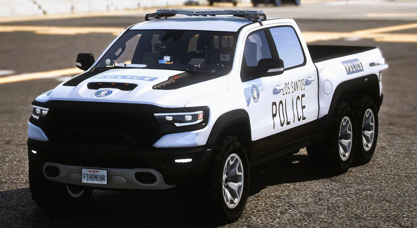 (Debadged) [Non ELS] 2022 Police Dodge Ram 1500 TRX 6x6 Warlord | DL Cars