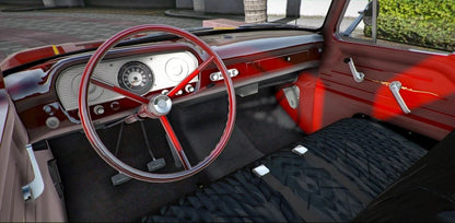 (Debadged) Ford F100 Lowrider | Owl Frost