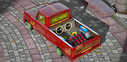 (Debadged) Ford F100 Lowrider | Owl Frost