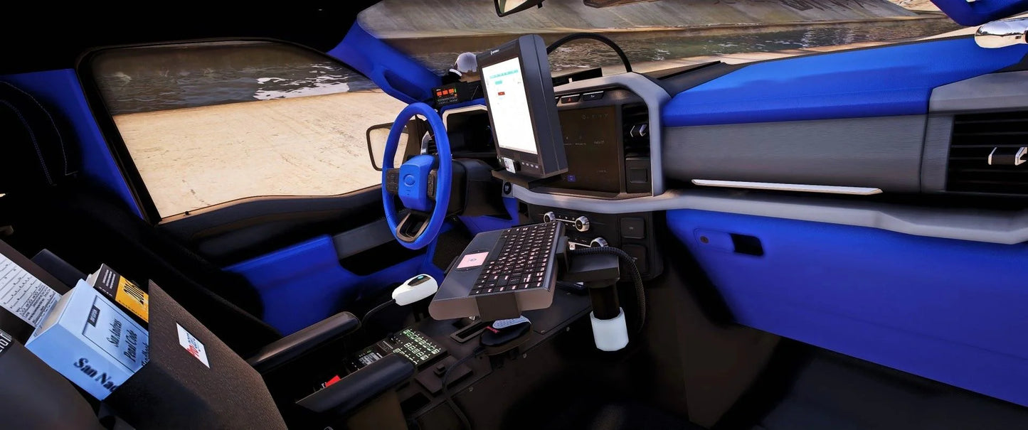 (Debadged) [Non ELS] Ford F150 Lightning 2023 Police | Paul