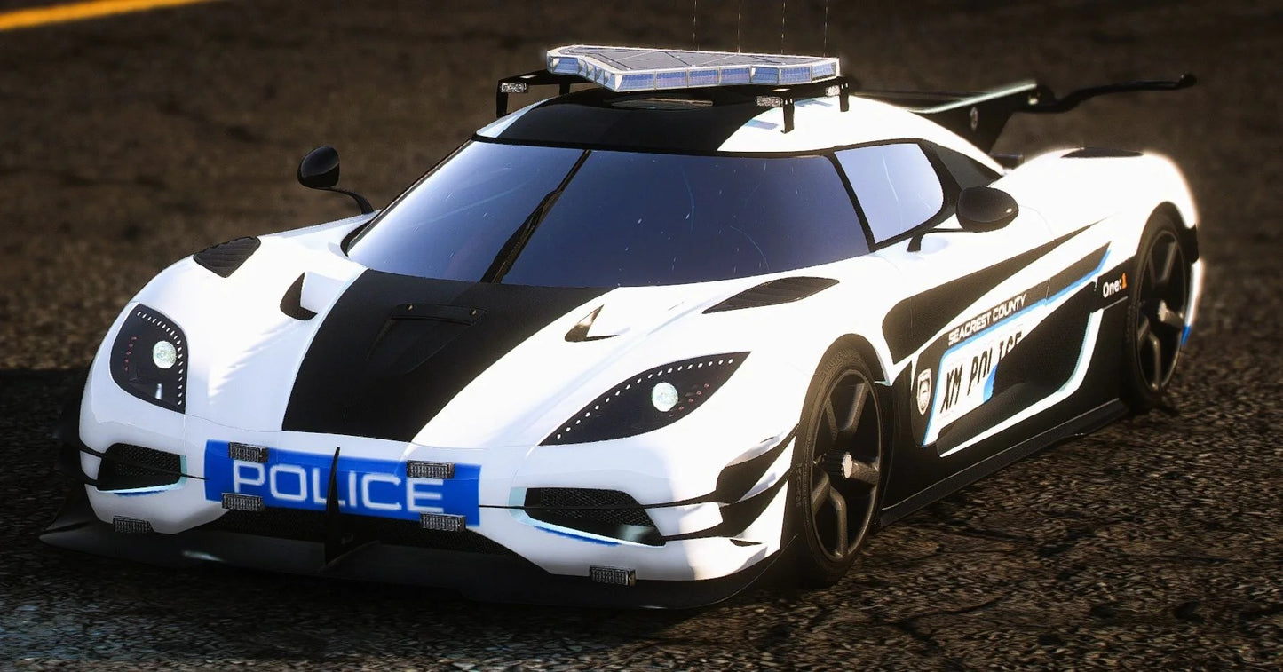 (Debadged) [Non ELS] Koenigsegg One1 666 Police | WOLX