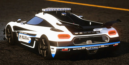 (Debadged) [Non ELS] Koenigsegg One1 666 Police | WOLX