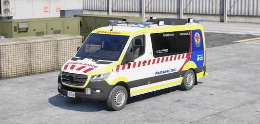(Debadged) [Non ELS] Mercedes Sprinter 2019 Police | Saki