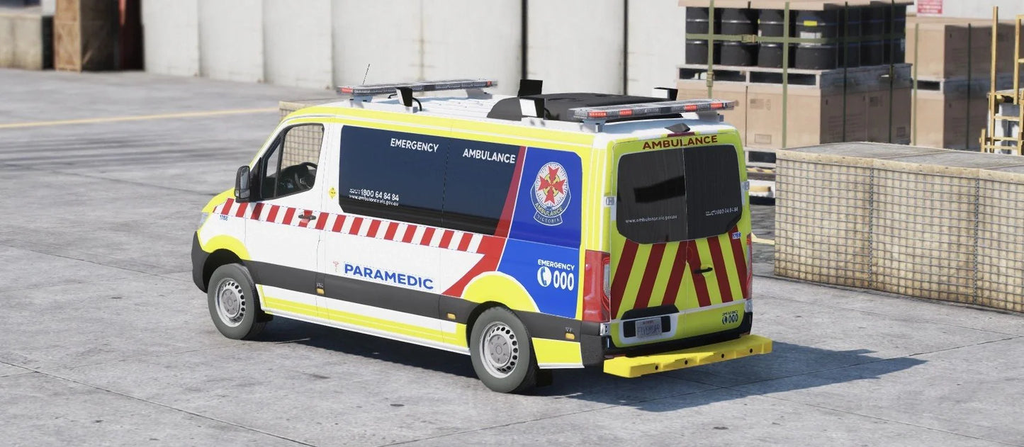 (Debadged) [Non ELS] Mercedes Sprinter 2019 Police | Saki