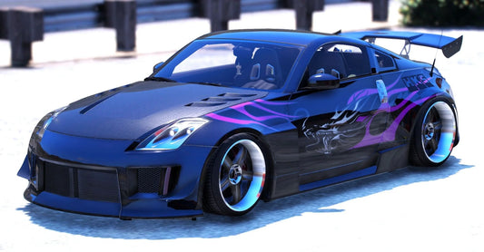 (Debadged) Nissan 350Z Rachel's | Zlayworks