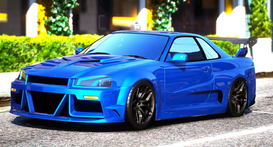 (Debadged) Nissan GTR R34 Ozgun | Adan