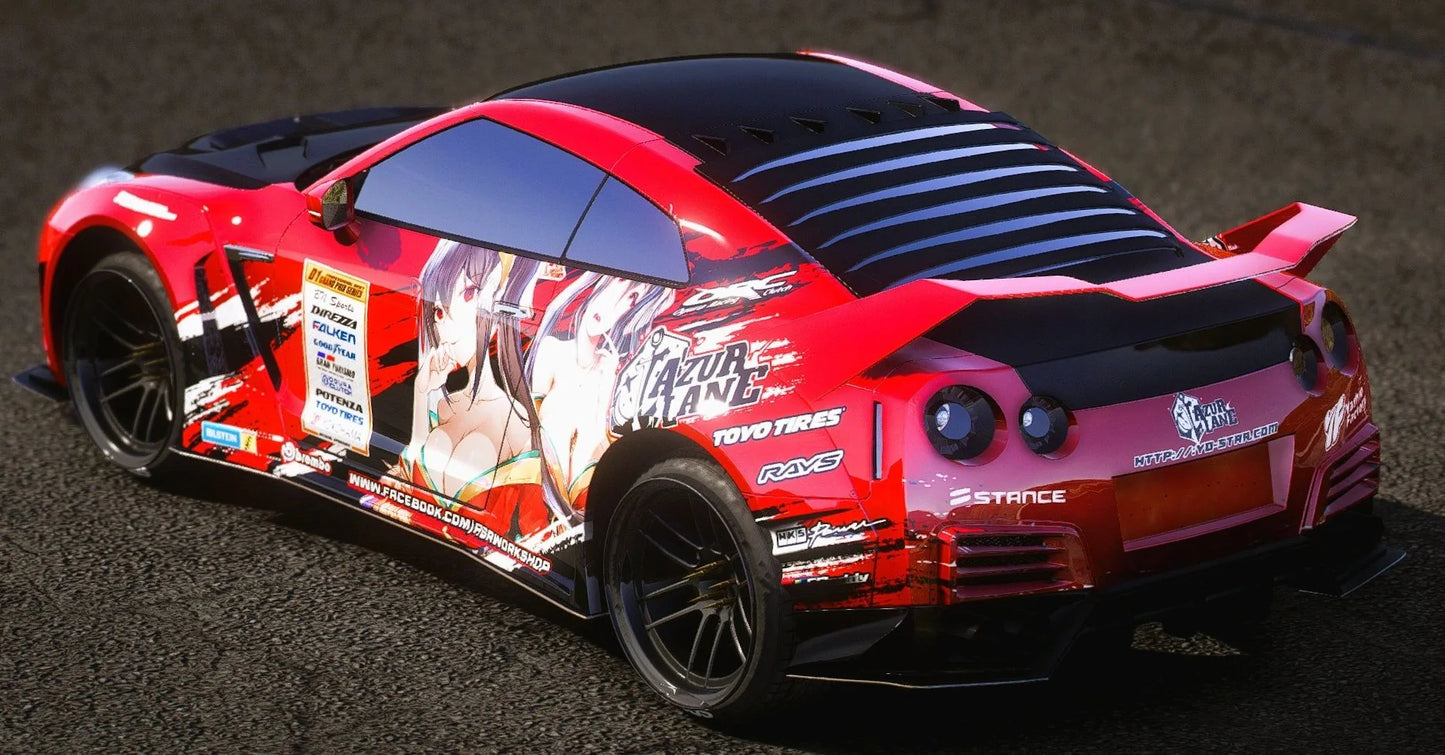(Debadged) Nissan GTR R35 Purge V2 | Adan