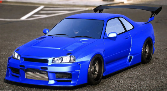 (Debadged) Nissan R34 Hugo Silvia | Adan
