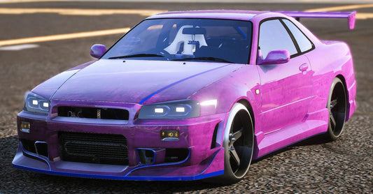 (Debadged) Nissan Skyline GTR R34 Paul Walker | Port Baek