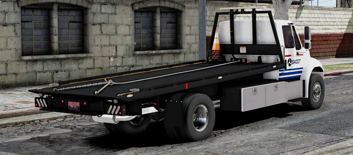 (Debadged) International v2 Flatbed SADOT I VV