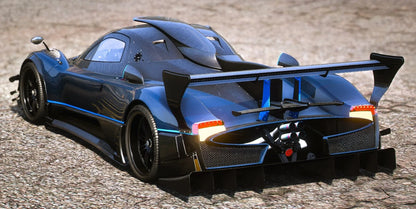 (Debadged) Pagani Zonda Revo Blue Carbon | HuangH