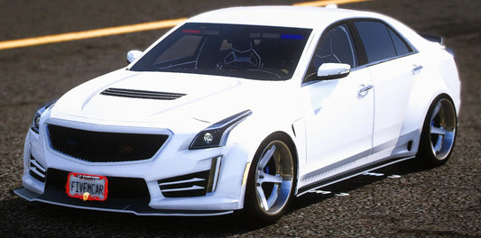 (Debadged) Police Unmarked Cadillac CTS V Widebody Animated PD | Legendary Cars
