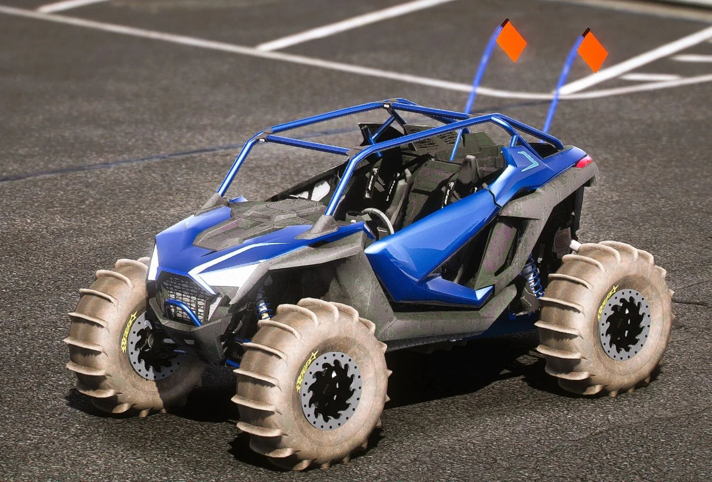 (Debadged) Polaris RZR XP 1000 Dune Edition | Bagged Customs