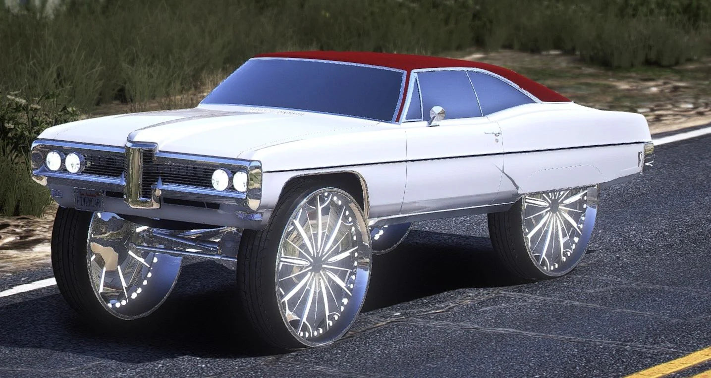 (Debadged) Pontiac Boneville 1968 Donk | BleU