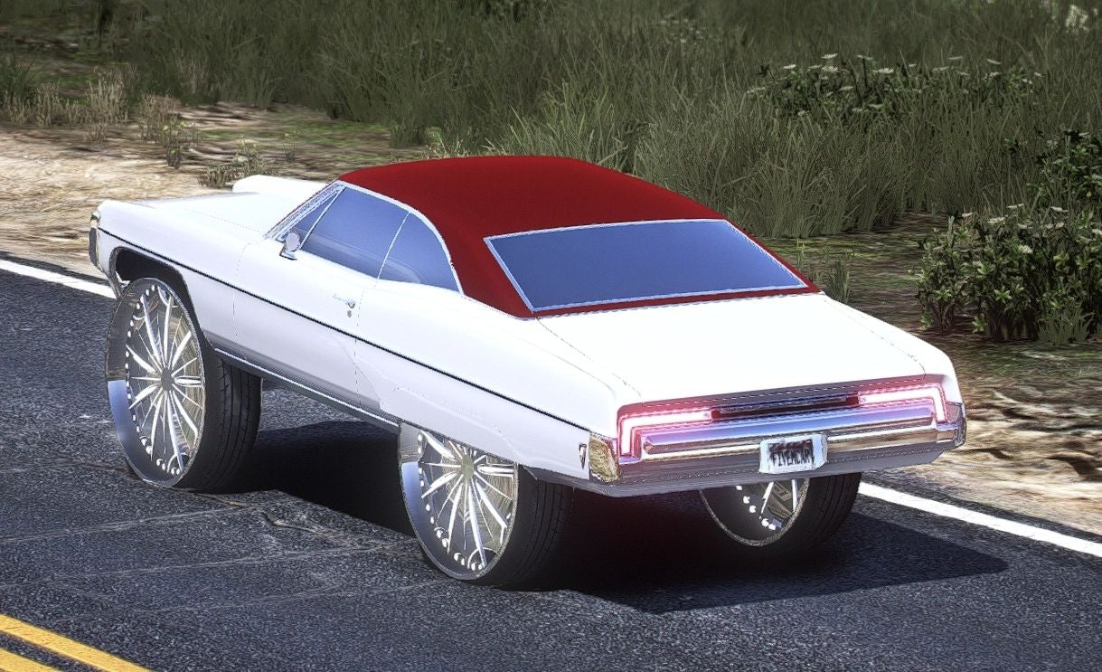 (Debadged) Pontiac Boneville 1968 Donk | BleU