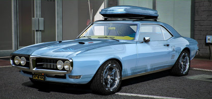(Debadged) Pontiac Firebird Custom 1968 | Owl Frost