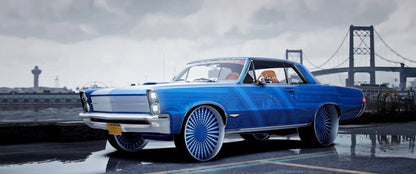 (Debadged) Pontiac GTO 1965 Donk | Owl Frost