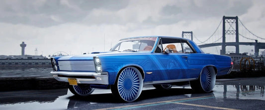 (Debadged) Pontiac GTO 1965 Donk | Owl Frost