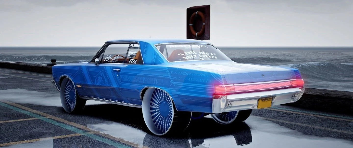 (Debadged) Pontiac GTO 1965 Donk | Owl Frost