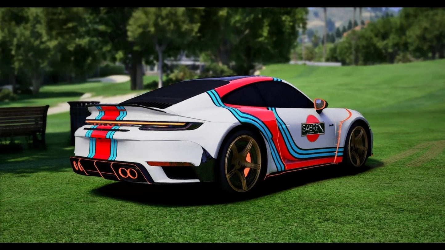 (Debadged) Porsche 911 Brabus 900 Rocket R 2024 [2 Liveries] | Widekit