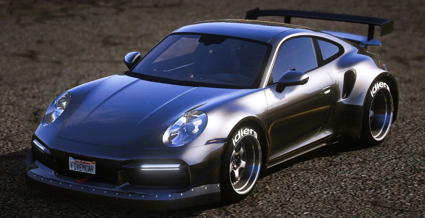 (Debadged) Porsche 911 Turbo Concept | JR Customs