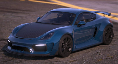 (Debadged) Porsche Cayman GT4 Hycade Edition | Zeed