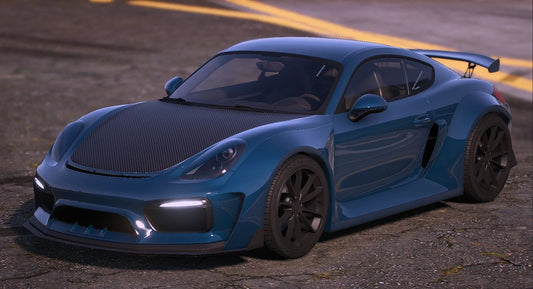 (Debadged) Porsche Cayman GT4 Hycade Edition | Zeed