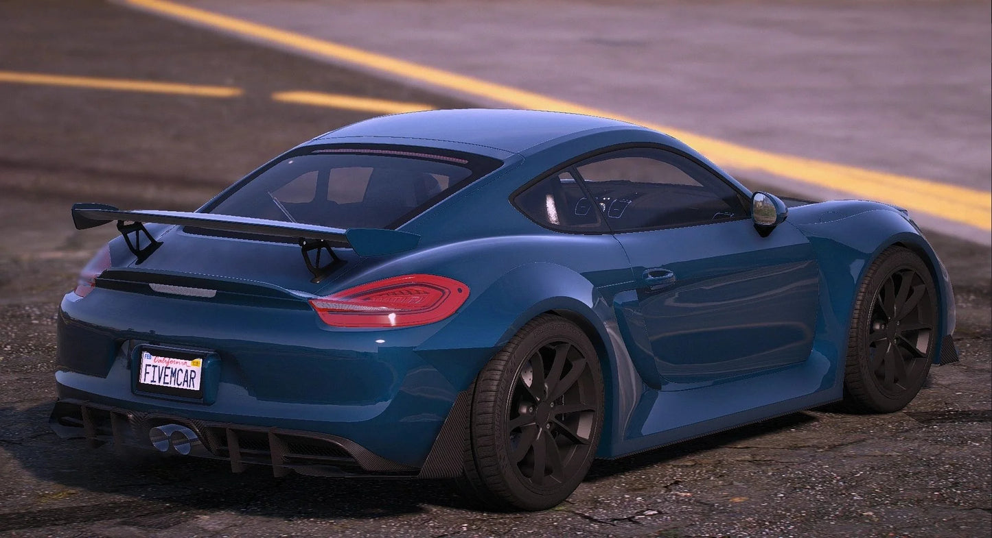 (Debadged) Porsche Cayman GT4 Hycade Edition | Zeed