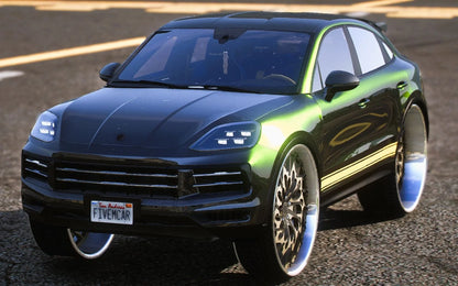 (Debadged) Porsche Cayenne Coupe Donk 2024 (Bulletproof) | GZ Customs