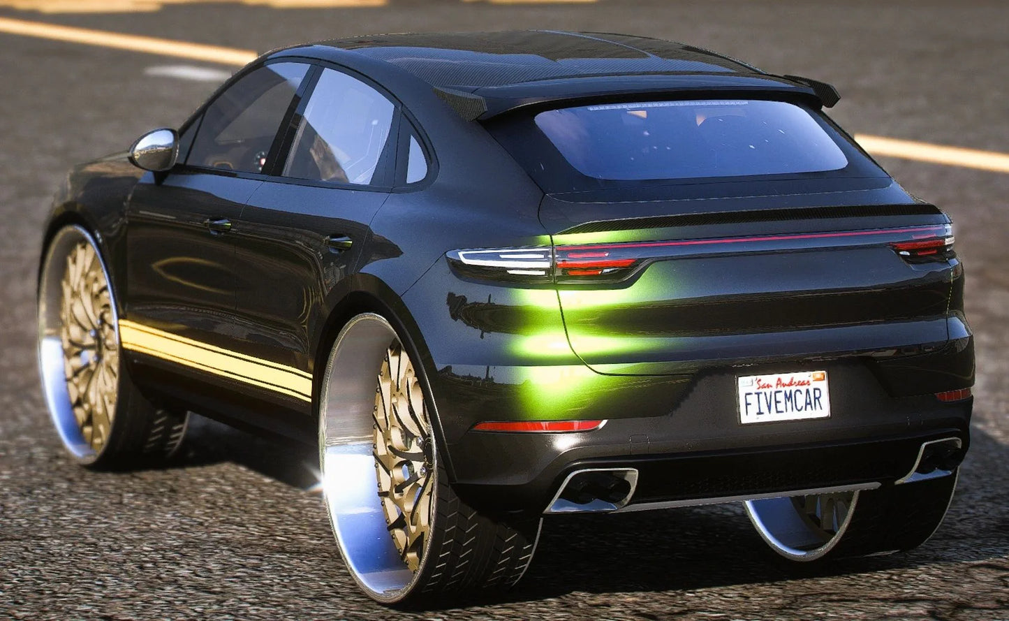 (Debadged) Porsche Cayenne Coupe Donk 2024 (Bulletproof) | GZ Customs